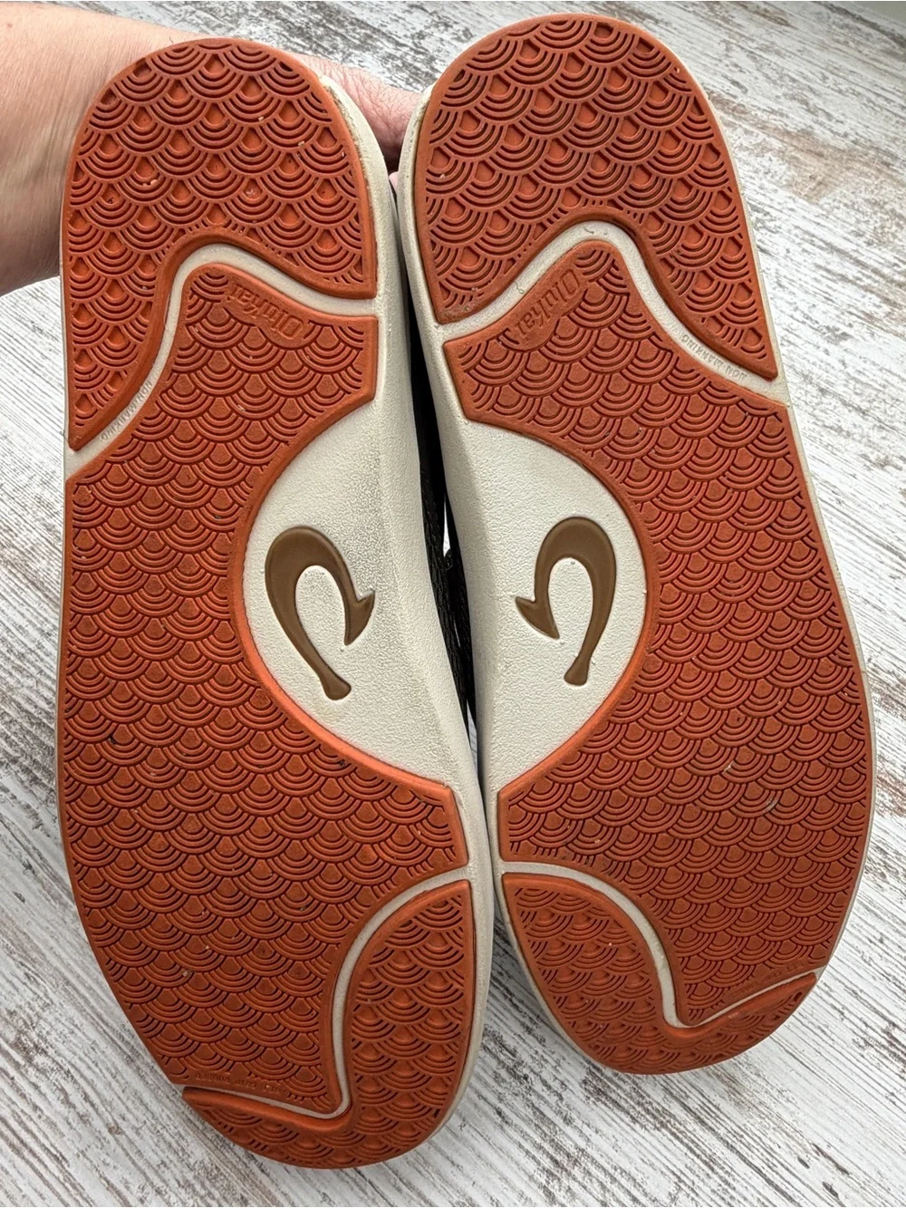 Olukai Lae'ahi Mens Breathable Slip On Sneaker Shoes Green Size 9 GUC